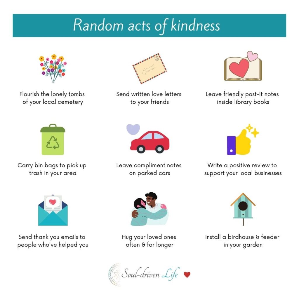 Random acts of kindness | Soul-Driven Life